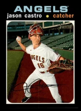 2020 Topps Heritage Jason Castro #627 Los Angeles Angels