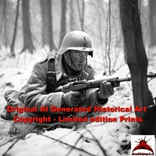 8x10 Original AI-Generated Fine Art Prints - Limited Edition Artist Signed - 059