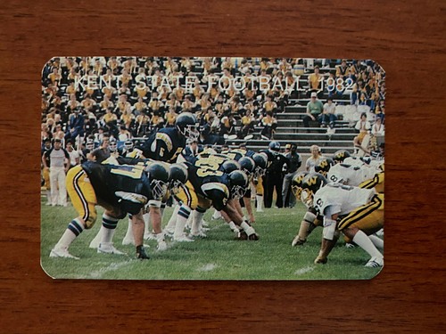 CFB 1982 KENT STATE ST GOLDEN FLASHES College Football Schedule