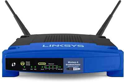 Cisco Linksys WRT54GS 54 Mbps 4-Port 100 Mbps WLAN Funk Router open wrt - Tomato