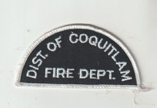 District of Coquitlam Department older patch ...