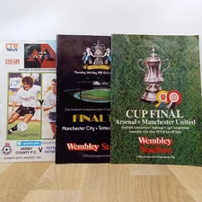 VINTAGE FOOTBALL PROGRAMMES, CUP FINAL, IT SPORT