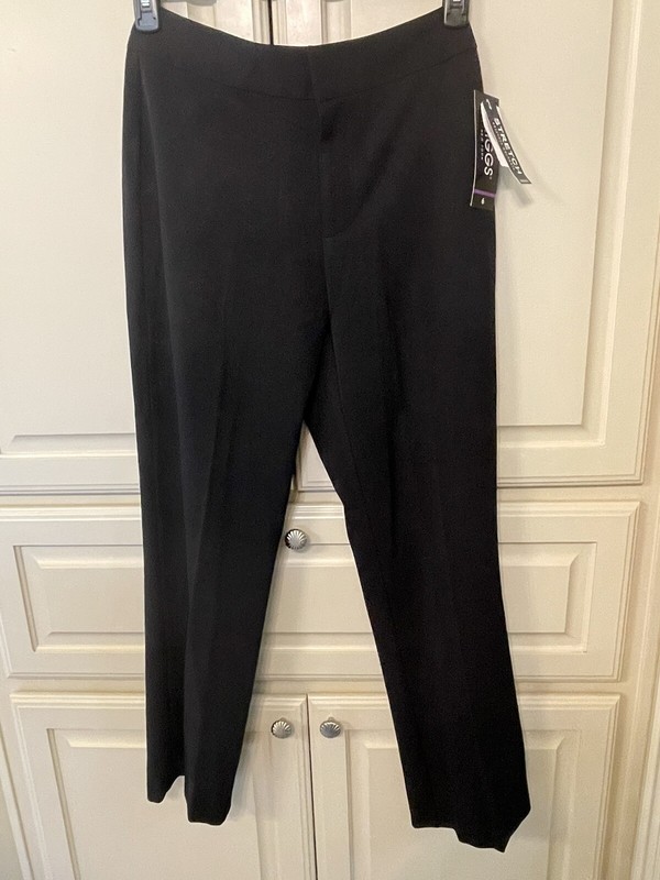 Briggs Women’s Black Trouser Pants - Size 6 (NWT)
