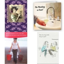 white wine birthday Card  funny