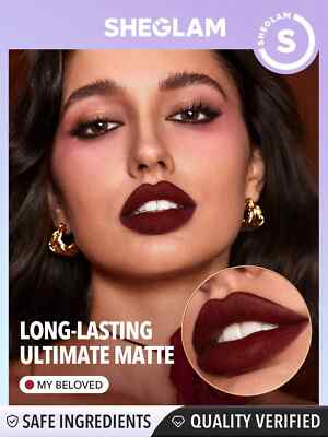Sheglam Dynamatte Boom Lippenstift Ember Rose Version BLISS Medium Rosy Taupe