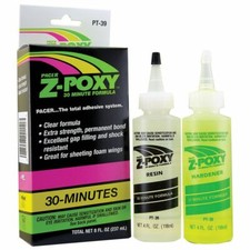 Pacer ZAP Adhesives Z-Poxy 30-Minute 8 oz PT39 NIB
