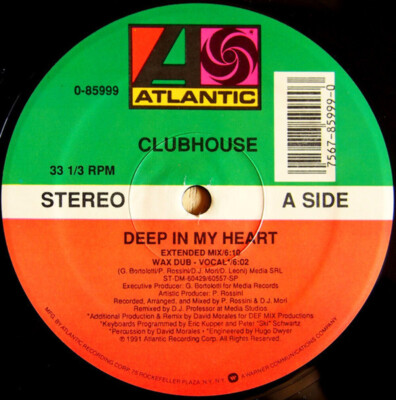 CLUB HOUSE DEEP in MY HEART