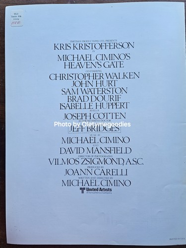 1980 Movie Industry Ad Full Folio - Picture 12 of 13