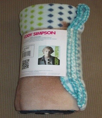 New Cody Simpson Portrait SOFT Fleece Throw Blanket Gift 50x60 Photo Image Warm - Picture 2 of 2