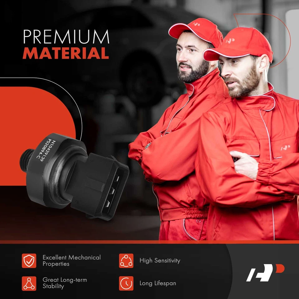 Interruptor de presión transductor de presión de climatización A-Premium para Mercedes-Benz Chrysler Foto 3 de 4