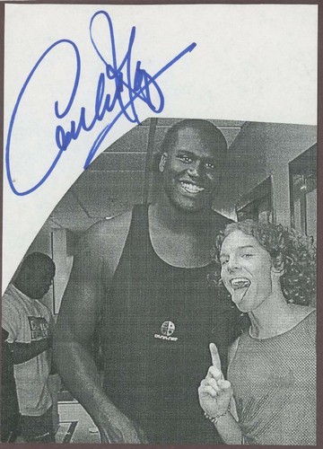 CARROT TOP signed 5" x 7" page/cut | Comedian & Actor - autograph cut - 第 1/1 張圖片