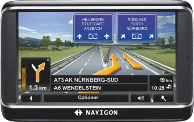 Navigon 40 Premium LIVE Navigation Device EU Maps & Turkey NEW! - Image 1 of 4