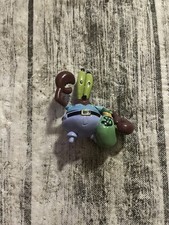 2008 spongebob BULLYLAND Mr. Krabs PVC Cake Topper 2.5  
