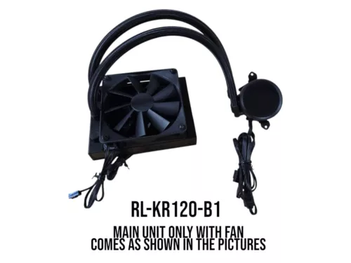 NZXT Kraken 120mm Radiator CPU Liquid Cooler (1 x 120mm Aer P Fan) W/ RGB USED