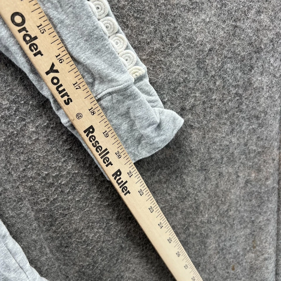 Vestido Suéter Lilly Pulitzer Mujer XS Gris Cremallera Popover Lápiz Marítimo Foto 4 de 4