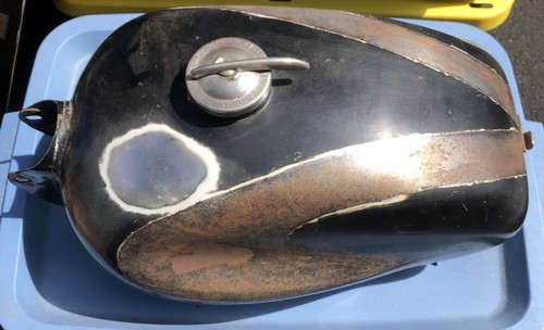 Ducati Single Fuel Gas Tank Mid 60s Monza Sebring 250 350 W/cap & Orlandi Spigot