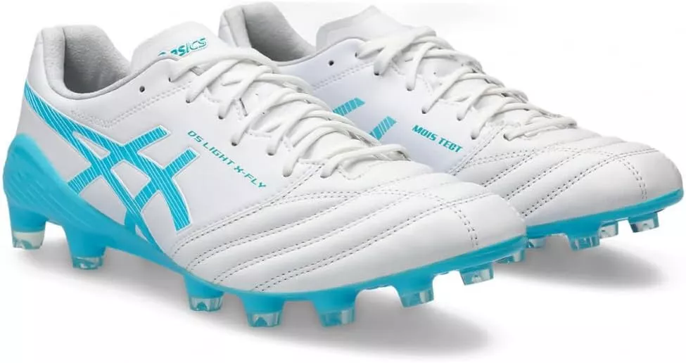 ASICS Football Soccer Shoes DS LIGHT X-FLY 5 White Blue 1101A047 US6.5(25cm) ASICS Football Soccer Shoes DS LIGHT X-FLY 5 White Blue 1101A047 US6.5(25cm)