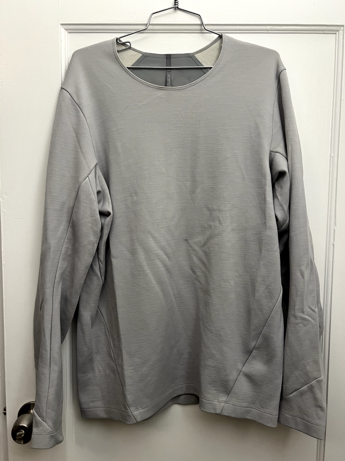 ARC'TERYX Maglione Arcteryx Veilance Graph lega grande MAPP lana merino bianco sporco LS