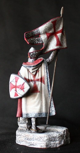 Museo Soldado de Hojalata (TOP) Caballero Cruzado con bandera, primera mitad siglo XIII Cruzados - Imagen 3 de 5