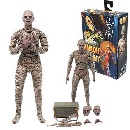 NECA Universal Monsters Ultimate Mummy 7'' PVC Action Figure Model Toy Collect - Afbeelding 1 van 12