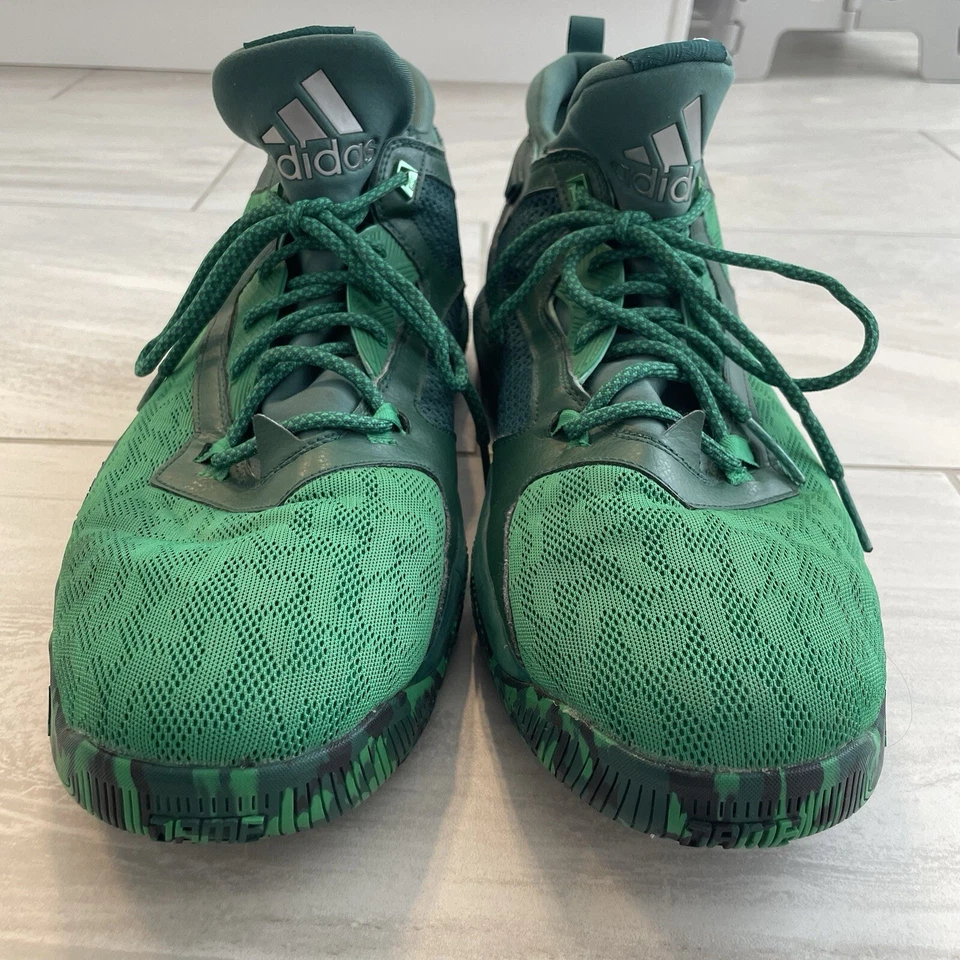 Adidas D Lillard 2 Zapatos de Baloncesto Talla 16 Núcleo Verde Tenis Damian Dama Foto 3 de 4
