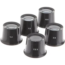 Paylak Watchmakers Set of 5 Eye Loupe Magnifier