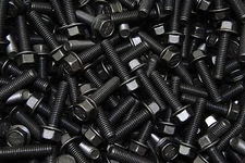 (100) Grade 8 Hex Head Flange Bolts 3/8-16 x 1-1/2 Cap Screw