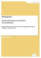 Christoph Uhl | Direktmarketing Im Deutschen Versandhandel | Taschenbuch (2000)