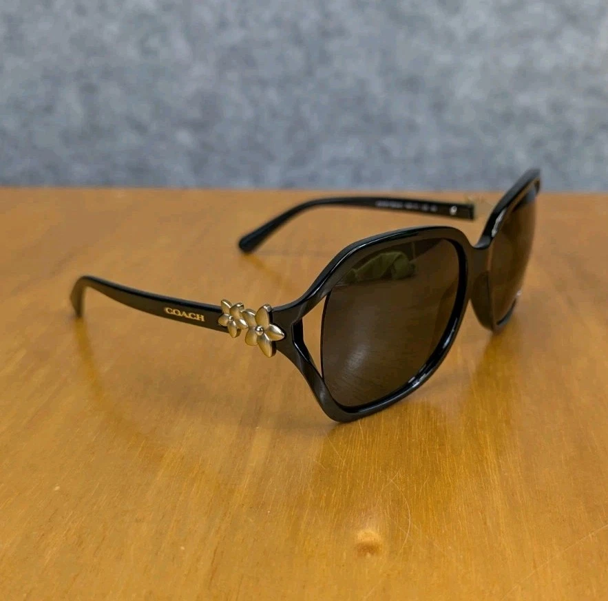 Coach Oversized Black Sunglasses for Women for sale | eBay display picture 3