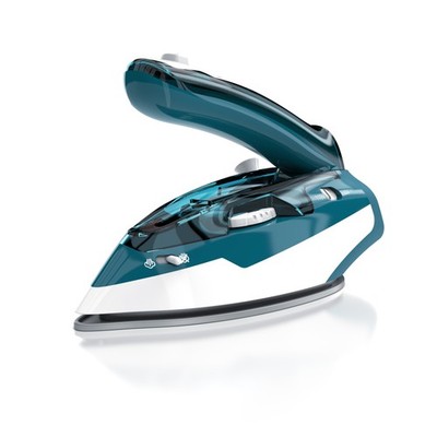 MyBeo faltbares Reisebügeleisen 1100W - Dual-Voltage   antihaft Bügelsohle