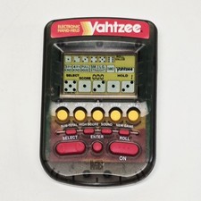 Vintage 1995 Yahtzee Electronic Handheld Game...