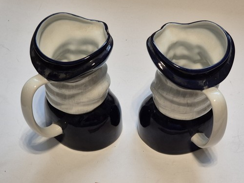 2 Wood And Sons Quaker Vintage Character / Toby Jugs great condition - Picture 7 of 15