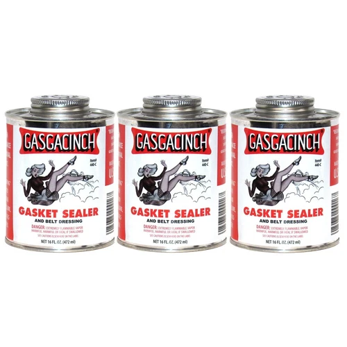 Gasgacinch Engine Sealant 440-C (3-PACK); Gasgacinch 16 oz Brush-on