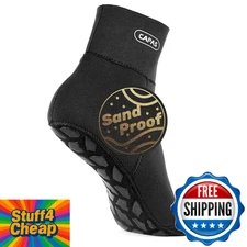CAPAS 2mm Neoprene Sand Socks for Beach Volleyball Diving Swimming Water Sports