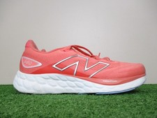 New Balance 680v8 Shoes Womens 7 Coral Pink White Road Track Running Cushion