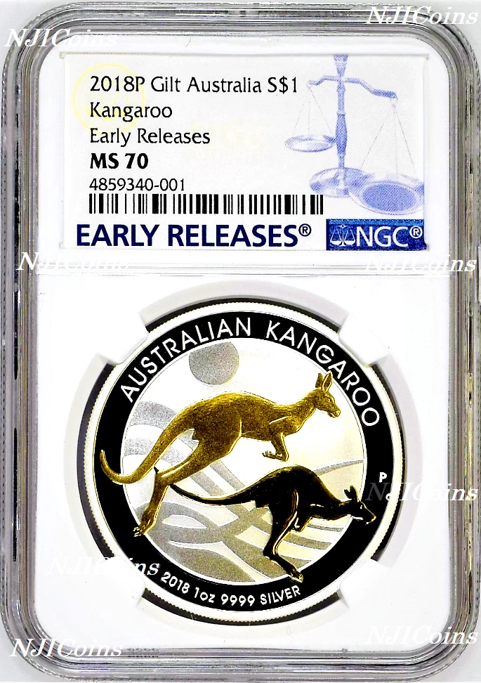 2018 Australian Kangaroo Silver Bullion Coins for sale | eBay