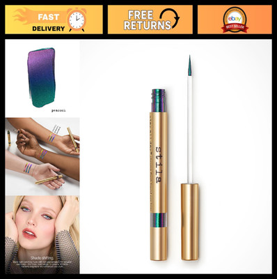 Long-Wear Metallic Liquid Eyeliner | Shade-Shifting Chrome Finish | Smudge-Proof