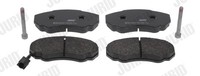 Jurid 573113J Bremsbelagsatz, Scheibenbremse For CitroËN Fiat Peugeot