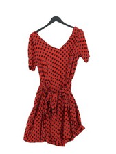 Ganni Wrap Midi Dress XS in Brown