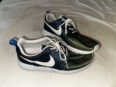 Nike Roshe Blue Yellow Green Size 10
