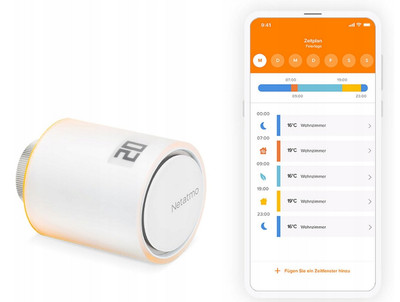 63AD Netatmo Smartes Heizkörperthermostat WLAN