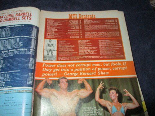 Muscle Training Illustrated Magazine #107 June 1983 John Powers & Pam Meister - Imagen 3 de 8