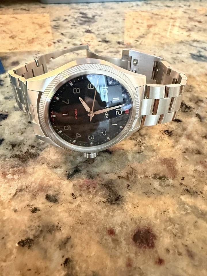 Oris ProPilot 2025 esfera negra 0 1733 7805 4164 Foto 4 de 4