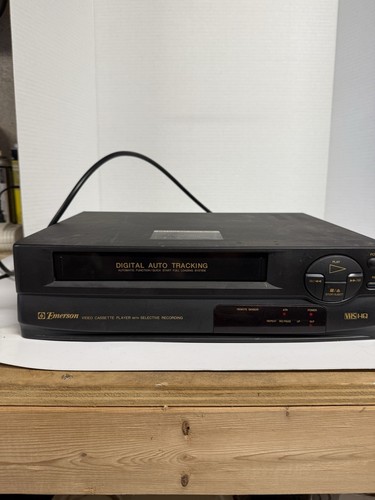 Emerson VCPR200 Videorecorder VHS Player/Recorder Auto Tracking - funktioniert