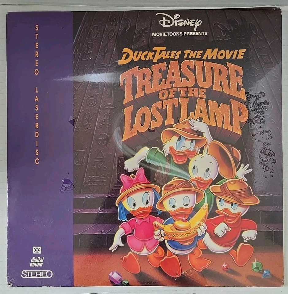 DISNEY DUCKTALES: THE MOVIE -TREASURE OF THE LOST LAMP - Laserdisc "Sealed" - Image 2 of 4