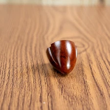 Vintage MG Wards "Airline" Radio Knob 1940s-50s Plastic 1pc 1/4" Splined Shaft