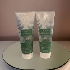 2 X Bath And Body Works Moisturizing Eucalyptus  Spearmint Body Wash 10 Oz