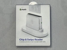 Shopify Chip and Swipe Credit Card Reader  White Model S1701 New in Box