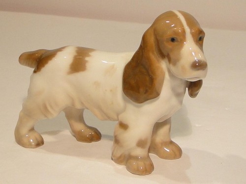 Estatuilla de Cocker Spaniel de Pie de Porcelana Bing & Grondahl #2172 De Colección - Imagen 1 de 6