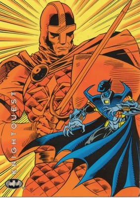 1994 SkyBox Batman: Saga of the Dark Knight Knightquest #91 The Crusade